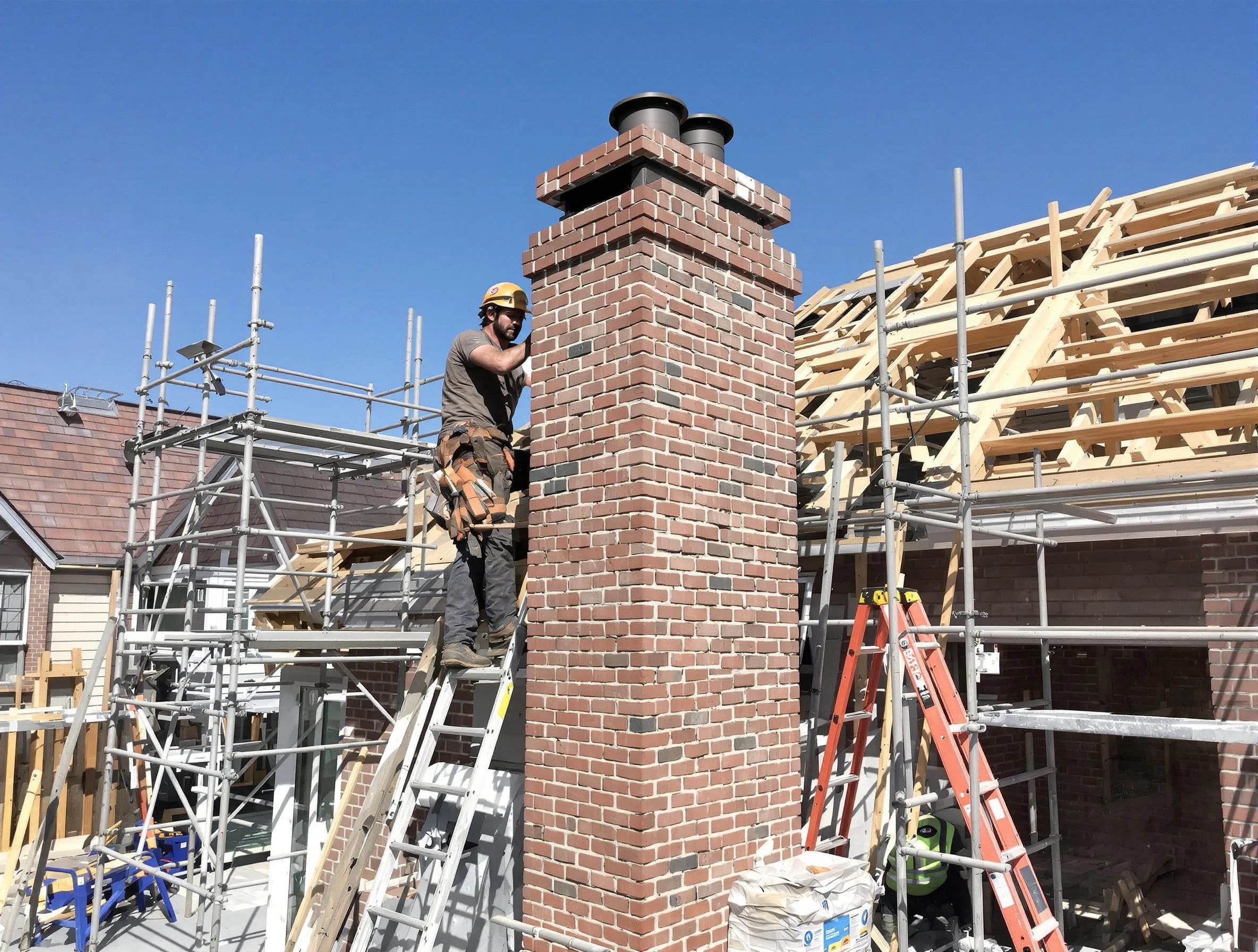 New chimney installation completed by Bridgewater Chimney Sweep in Bridgewater, NJ