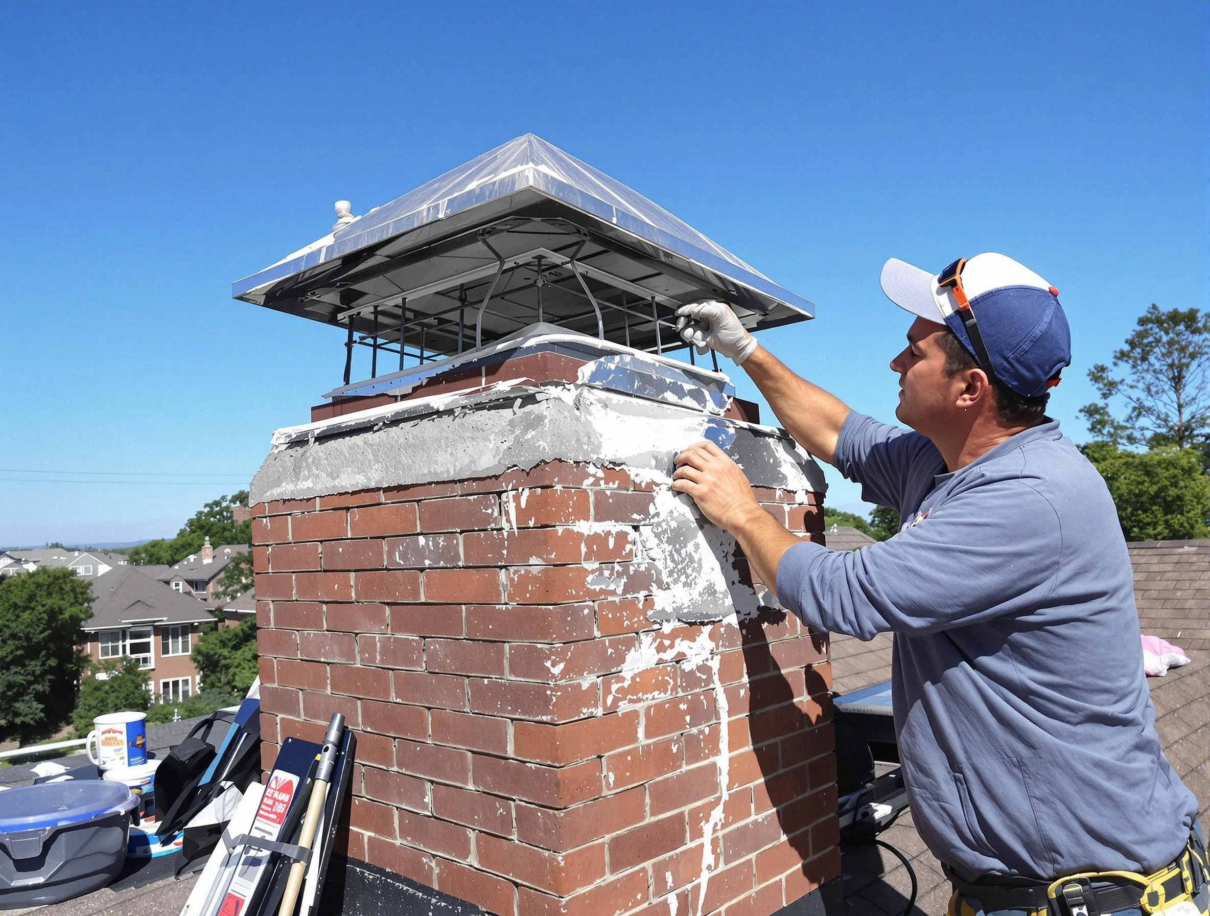Chimney Crown Services in Bridgewater