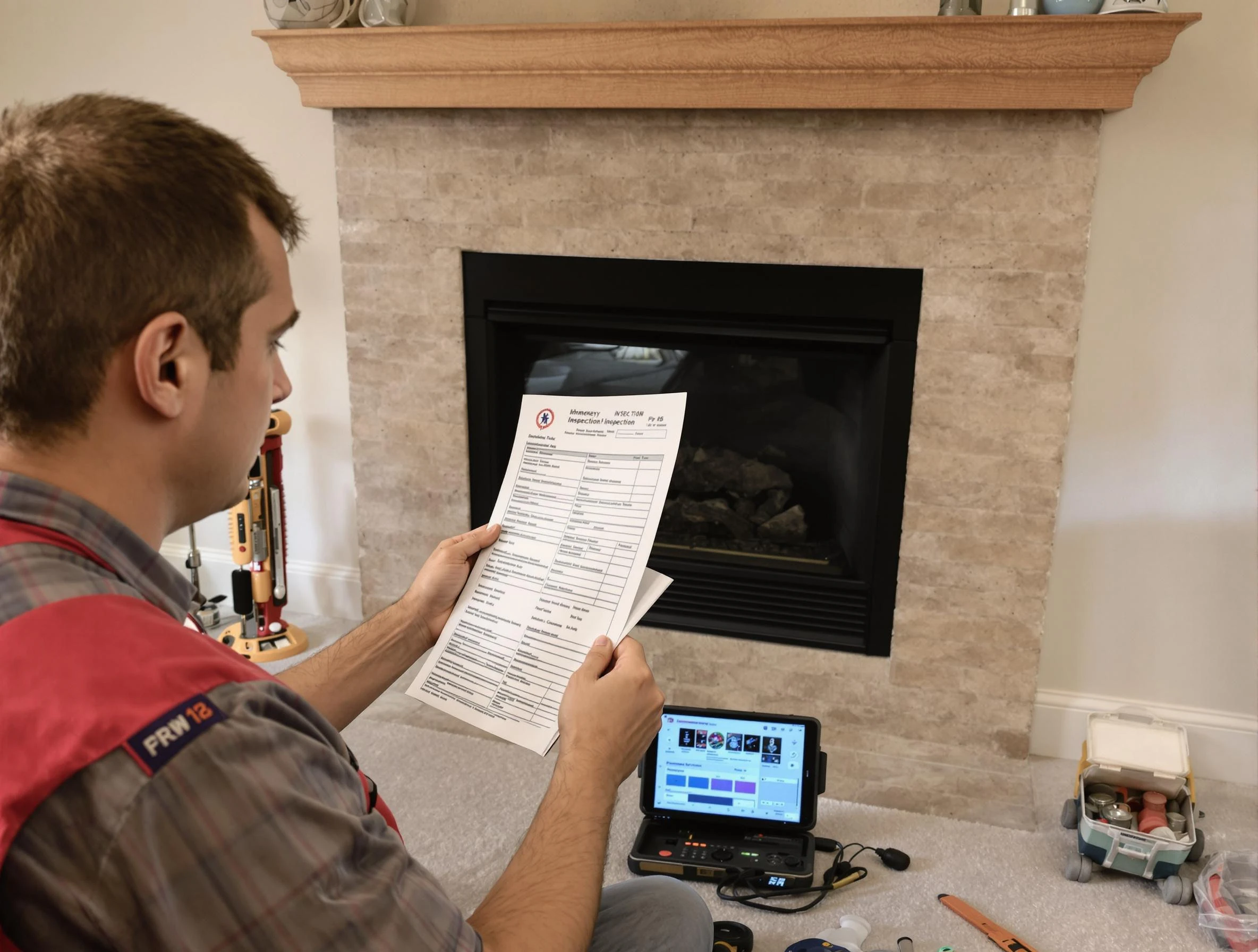 Thorough chimney inspection by Bridgewater Chimney Sweep in Bridgewater, NJ
